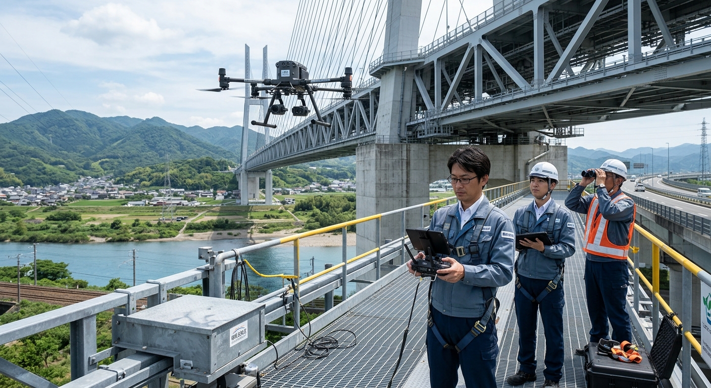 ドローン橋梁点検の費用相場と投資対効果