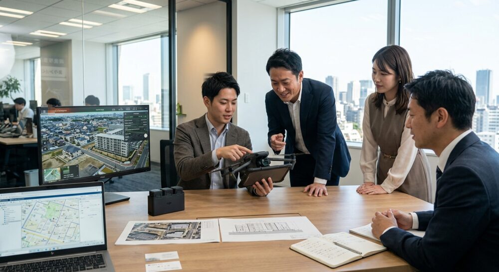 不動産会社のドローン内製化ガイド|費用対効果と進め方のイメージ